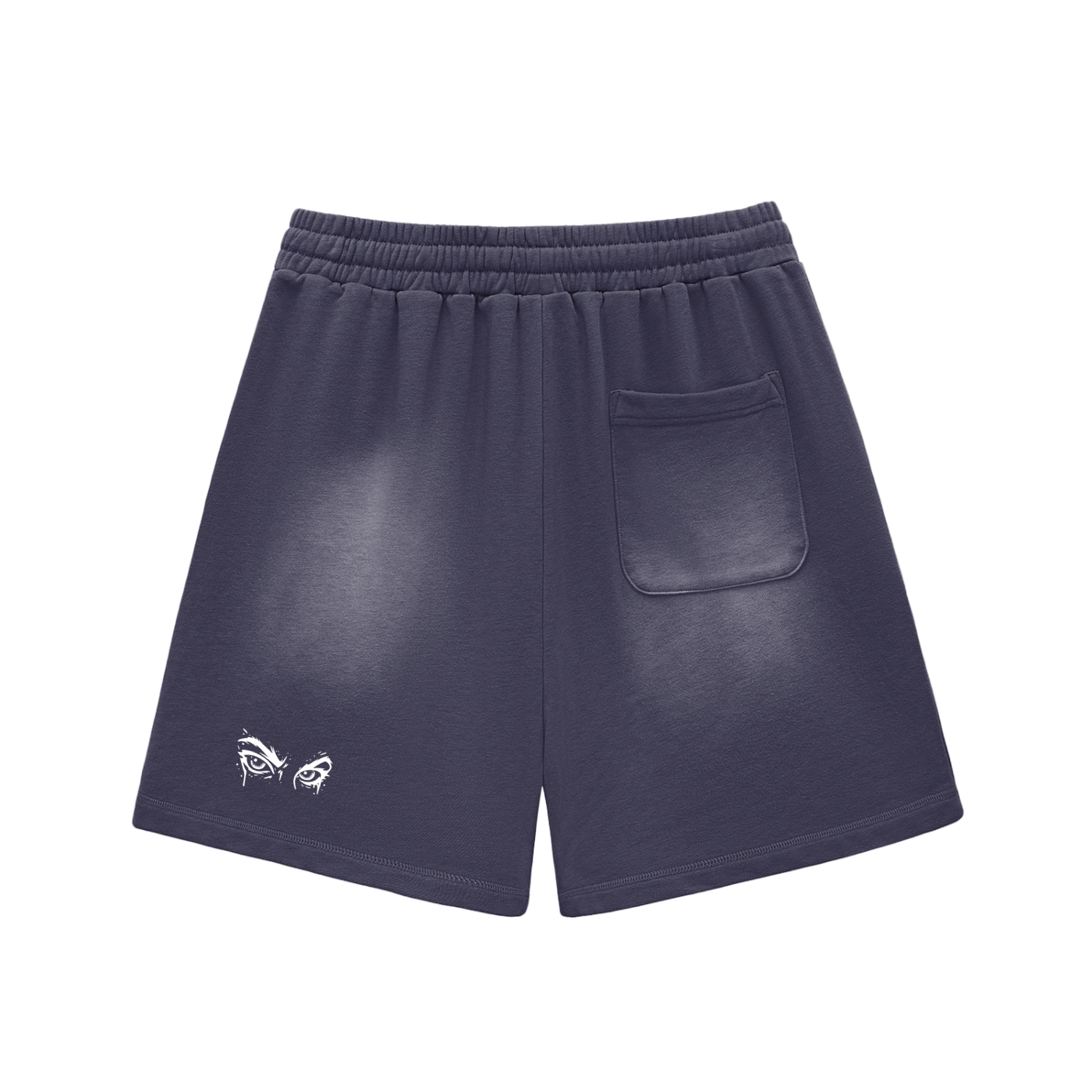 TOO RAW TO BE REGULAR -  Raw Edge Cotton Shorts