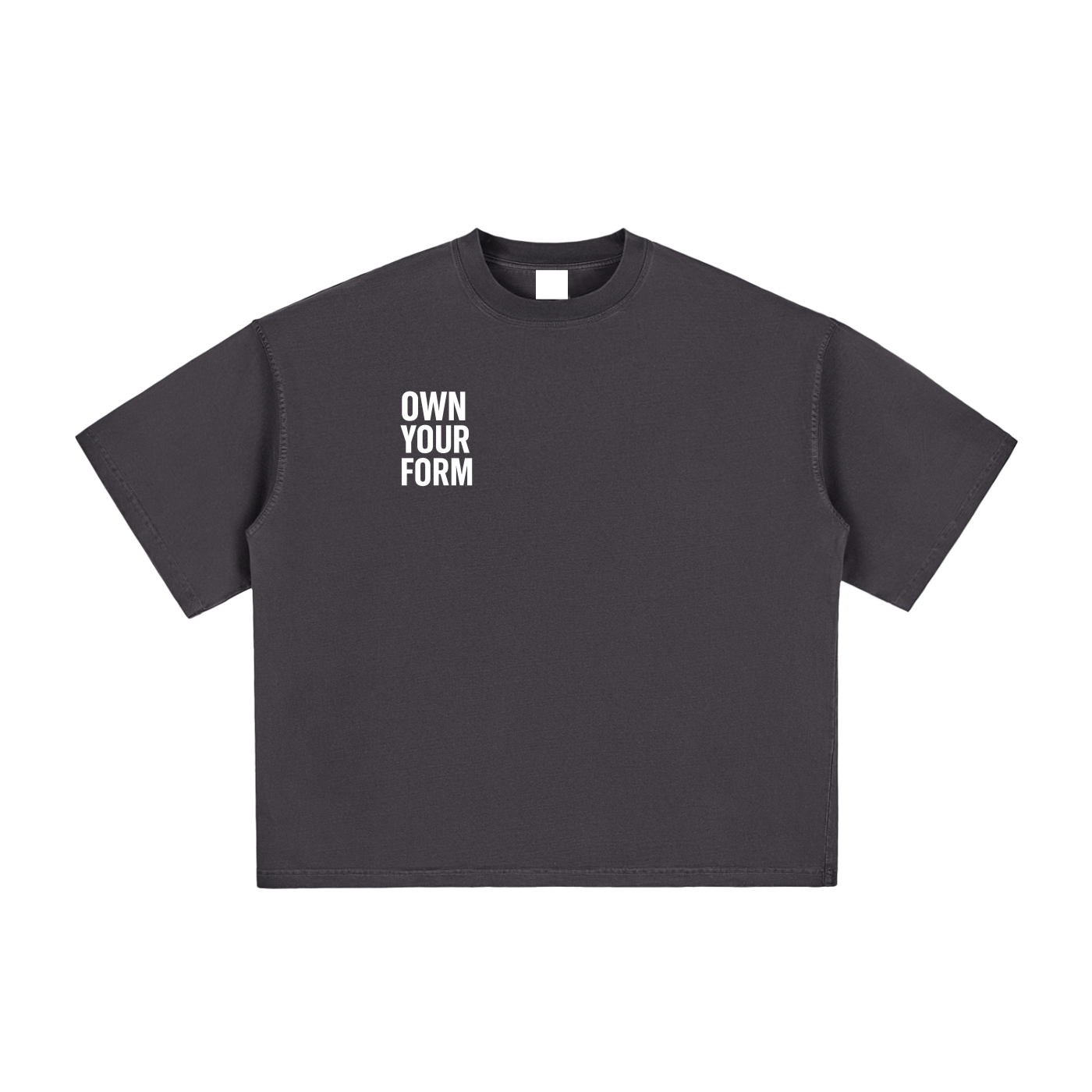OWN YOUR FORM - Vintage Washed Boxy T-Shirt