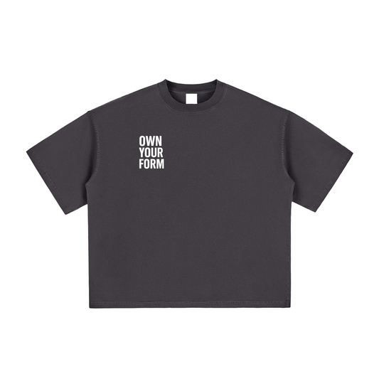 OWN YOUR FORM - Vintage Washed Boxy T-Shirt