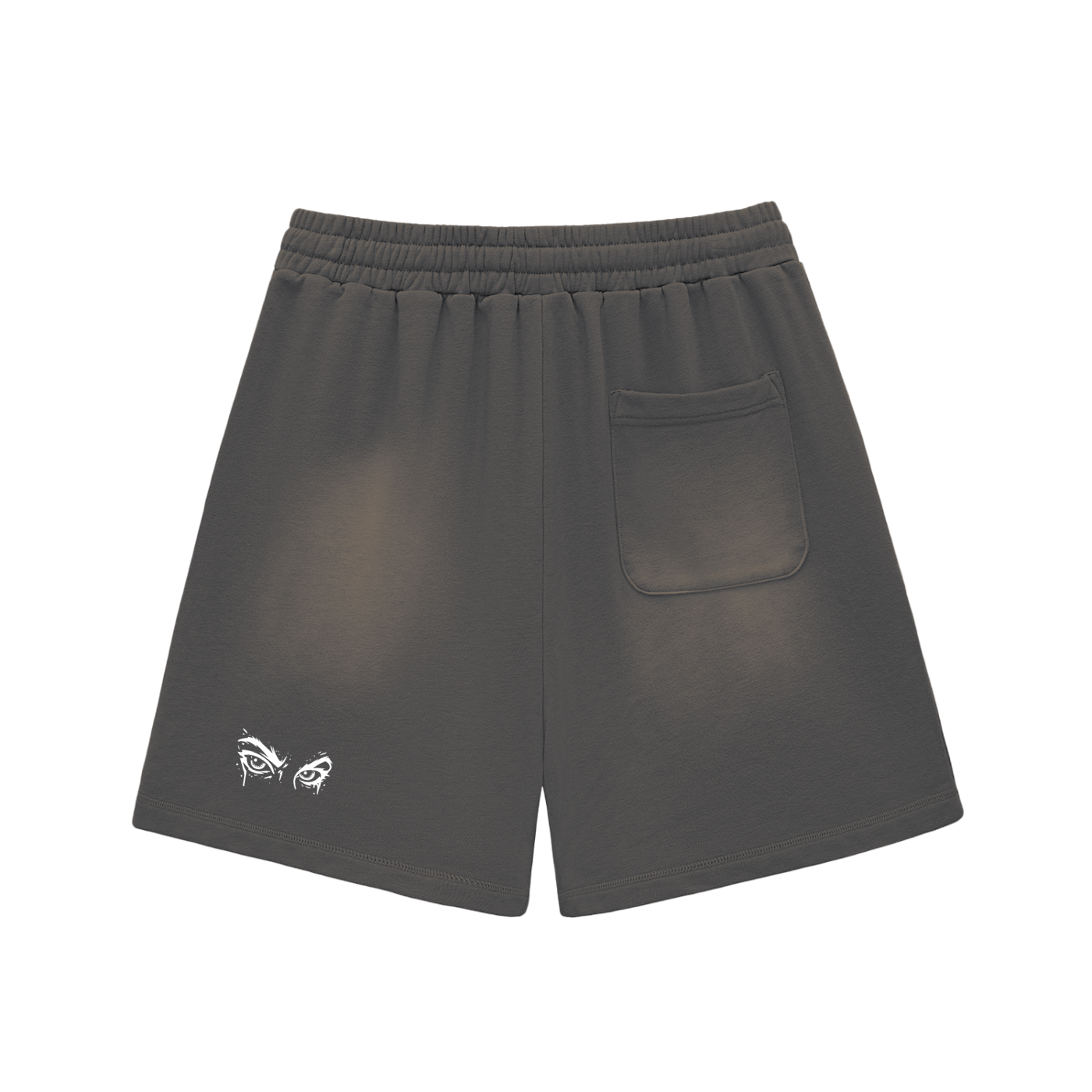 TOO RAW TO BE REGULAR -  Raw Edge Cotton Shorts