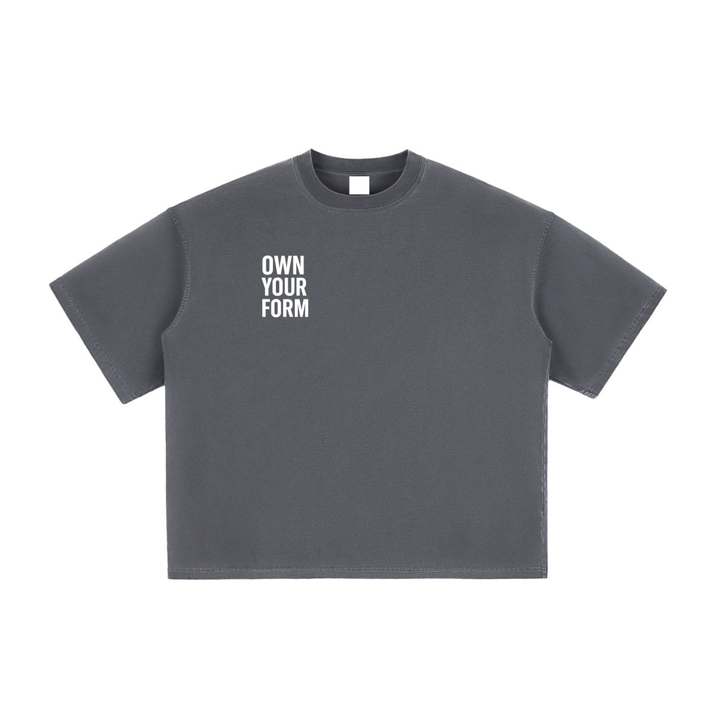 OWN YOUR FORM - Vintage Washed Boxy T-Shirt