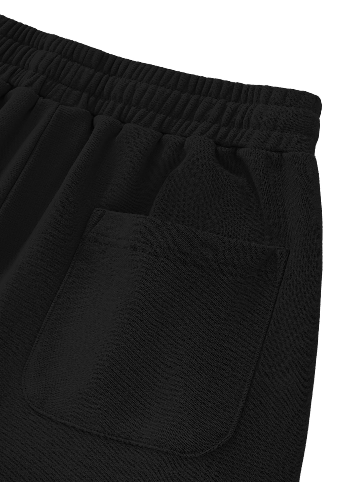 TOO RAW TO BE REGULAR -  Raw Edge Cotton Shorts