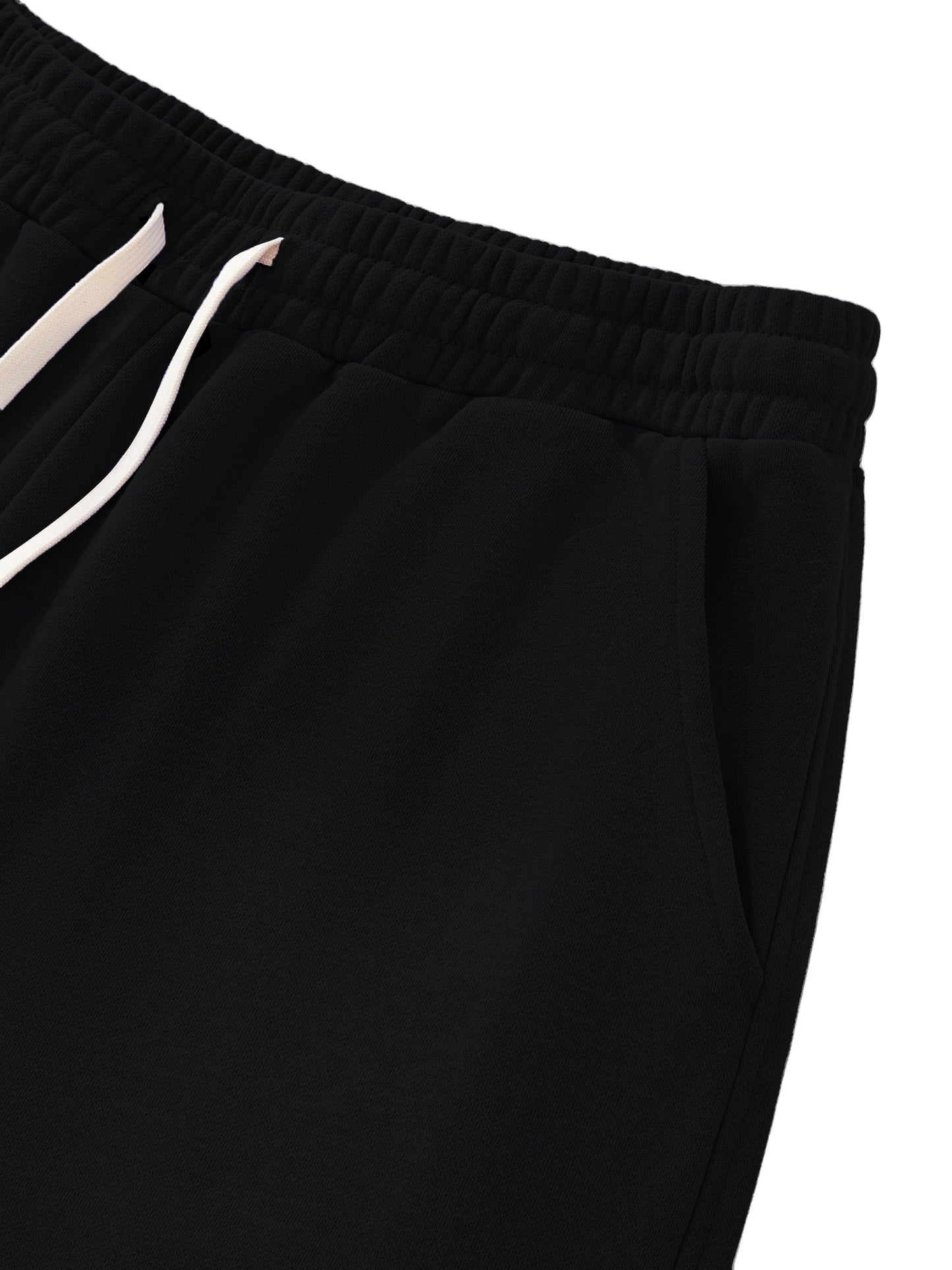TOO RAW TO BE REGULAR -  Raw Edge Cotton Shorts