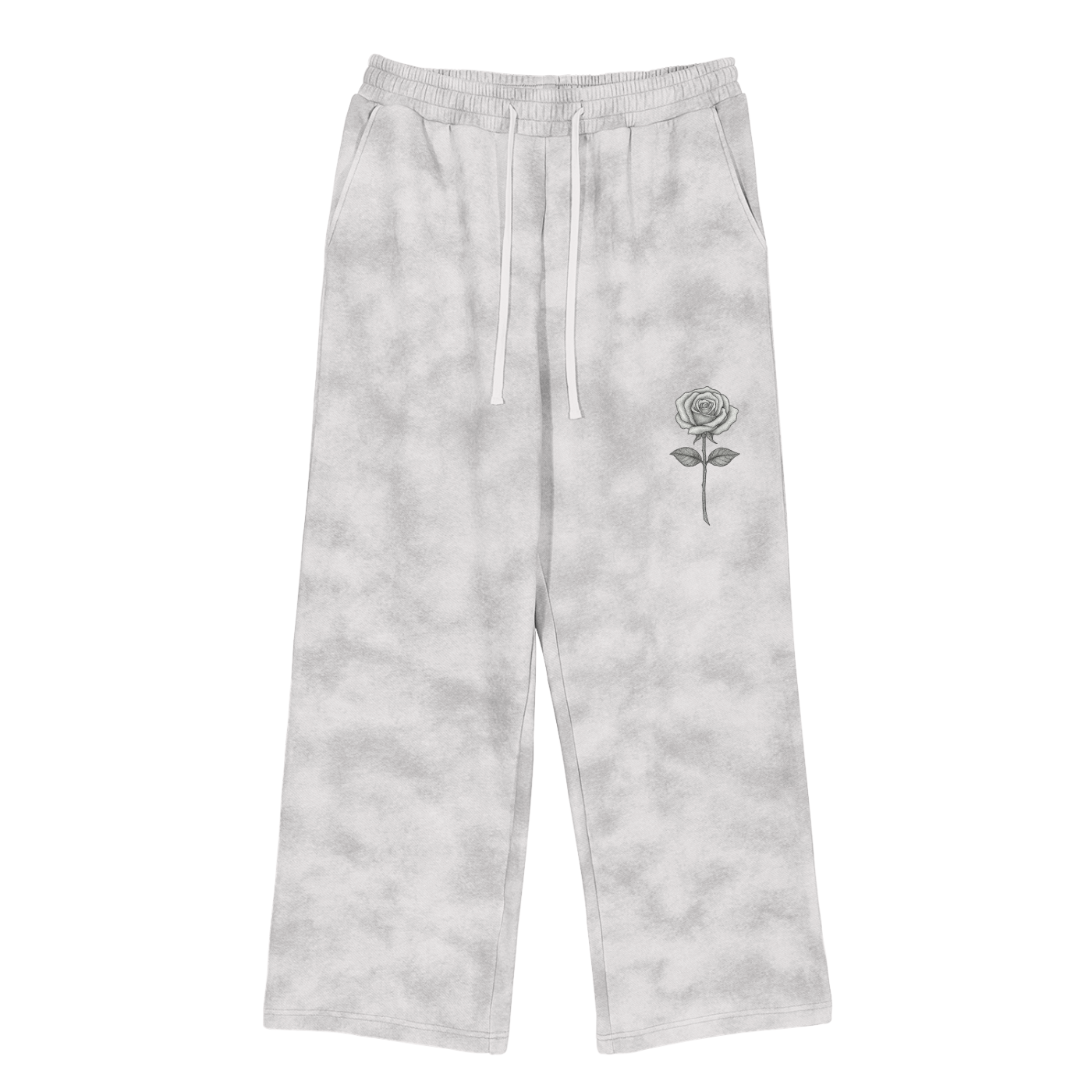 WHAT'S REAL DOESN'T TREND - Washed Fleece Sweatpants