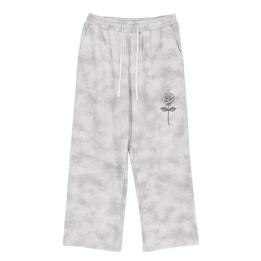 WHAT'S REAL DOESN'T TREND - Washed Fleece Sweatpants